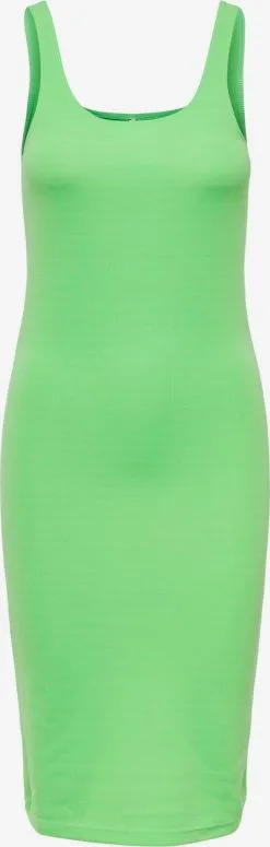 ONLY Jerseyjurken Jurk VENIA Dames Limoen