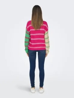 ONLY Fijngebreide Truien Trui PETRA Dames Sering -ONLY Elegant winkel 78e8b93f7c8ce65d5d55090c2909935a