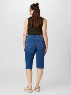 ONLY CARMAKOMA Denim Shorts Skinny Jeans AUGUSTA Dames Blauw -ONLY Elegant winkel 7916986052c5fc7cf893e1d7b3bdea6e