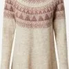 ONLY Fijngebreide Truien Trui Abelone Dames Beige