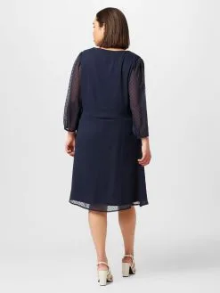 ONLY CARMAKOMA Mini Jurken Jurk NEW BETTINA Dames Nachtblauw -ONLY Elegant winkel 7a1a5537211c70df83d96c6ad5335fd8