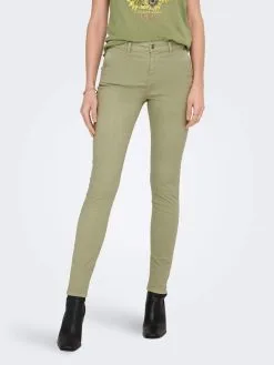 ONLY Chinos Skinny Chino EVEREST Dames Olijfgroen -ONLY Elegant winkel 7a612d27aefe0406d2296ba785c40620