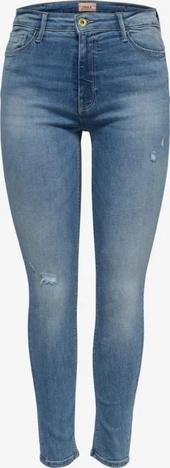 ONLY Jeans Skinny Jeans Paola Dames Blauw