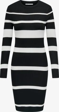 ONLY Gebreide Jurken Gebreide Jurk Mauve Dames Zwart