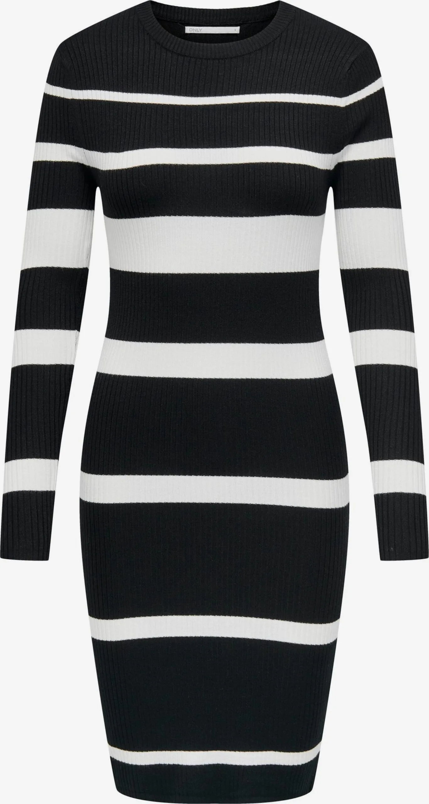 ONLY Gebreide Jurken Gebreide Jurk Mauve Dames Zwart 1 ONLY Gebreide Jurken Gebreide Jurk Mauve Dames Zwart