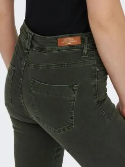 ONLY Jeans Skinny Jeans Missouri Dames Donkergroen -ONLY Elegant winkel 7c15f46dd4b8d3353098896c89a6b24f