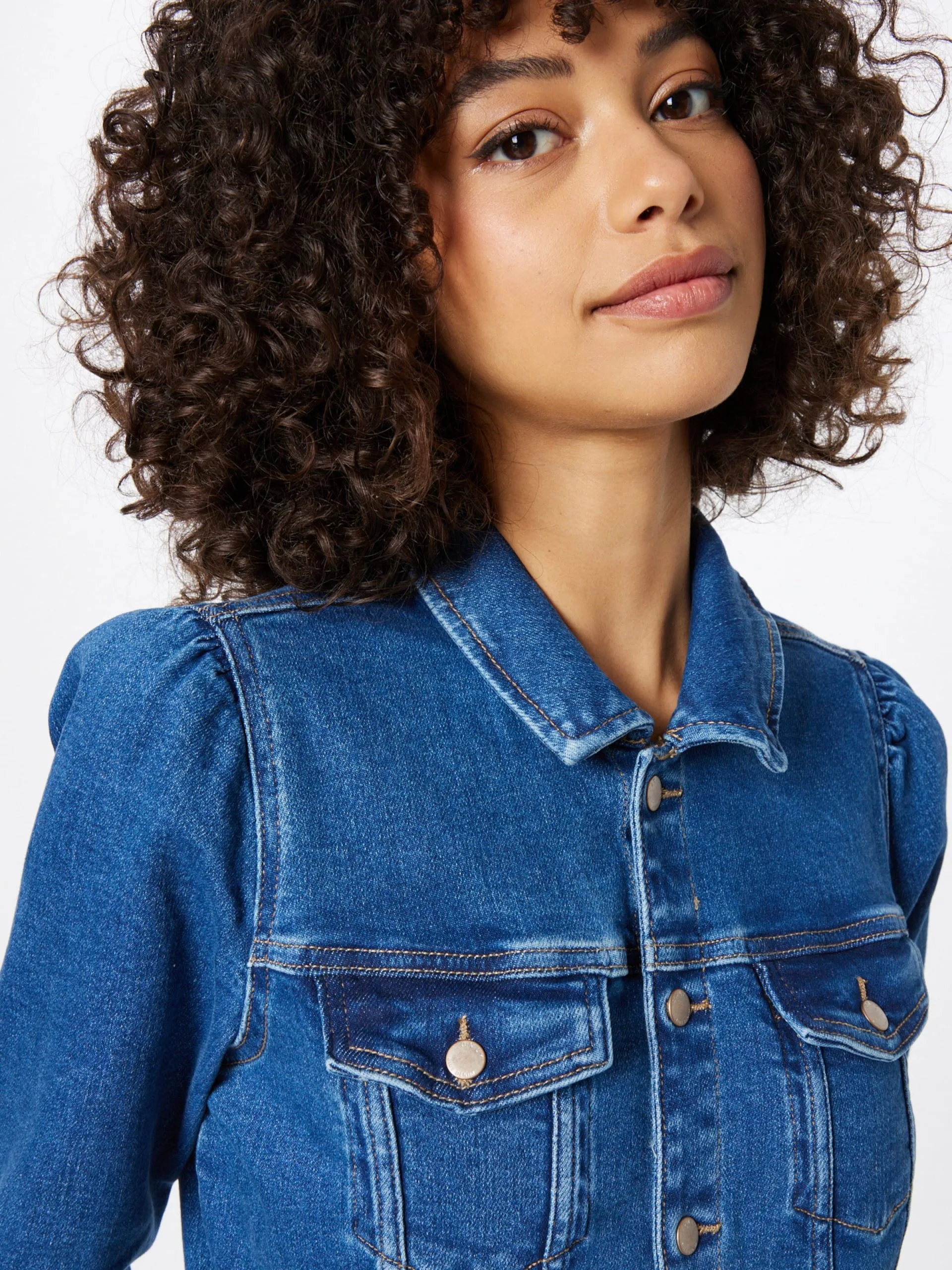 ONLY Blousejurken Blousejurk VILLA Dames Blauw 2 ONLY Blousejurken Blousejurk VILLA Dames Blauw - Afbeelding 2