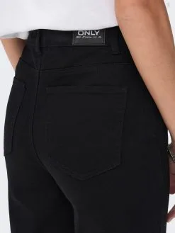 ONLY Pantalons Regular Broek EMILY Dames Zwart -ONLY Elegant winkel 7d465c9b6f11bef19e146ae686d7cfcf
