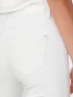 ONLY Jeans Skinny Jeans Wauw Dames Wit -ONLY Elegant winkel 7dceda541892884ab0d4b0cce508453e
