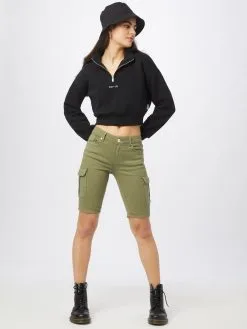 ONLY Denim Shorts Skinny Cargojeans Missouri Dames Kaki -ONLY Elegant winkel 7e1ff5fe2bd29798f595b58359f8b2c0