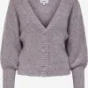 ONLY Vesten Gebreid Vest Dames Taupe