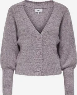 ONLY Vesten Gebreid Vest Dames Taupe