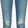 ONLY Jeans Skinny Jeans Carmen Dames Donkerblauw