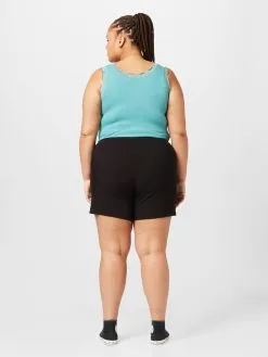 ONLY CARMAKOMA Shorts Regular Broek LOLLI Dames Zwart -ONLY Elegant winkel 7ef429fa51ecfa90278204c6c95ee609