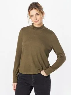 ONLY Longsleeves Shirt ASTA Dames Olijfgroen -ONLY Elegant winkel 7fb6d0f151203e40a70872b103be79a7