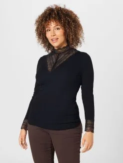 Longsleeves Shirt Tilde Dames Zwart -ONLY Elegant winkel 809822b32523d673a2811ba7a8c55443