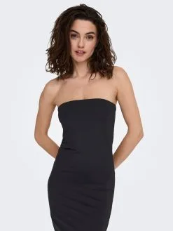 ONLY Maxi Jurken Jurk Lea Dames Zwart -ONLY Elegant winkel 811a9f14c4e1c52fd4ec7169ddde9e2c