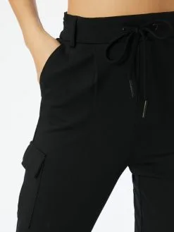 ONLY Cargobroeken Tapered Cargobroek Poptrash Easy Dames Zwart -ONLY Elegant winkel 816ba6eb56cab5b944a2e38afae2128f