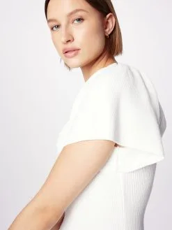 ONLY Gebreide Jurken Gebreide Jurk LEELO Dames Wit -ONLY Elegant winkel 81f790e00ac5e589866fdd97ca31a441