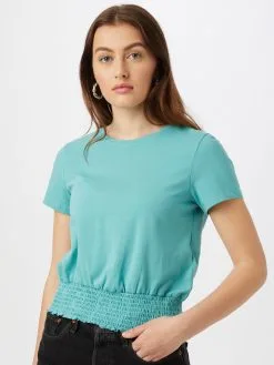 ONLY T-shirts Shirt ONLDREA Dames Blauw -ONLY Elegant winkel 826f66b9ad997bca579d11cb5f199fca