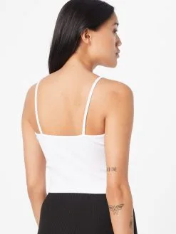 ONLY Crop Tops Top NESSA Dames Zwart / Wit -ONLY Elegant winkel 82e60bf8bf56bfe4fa86e94f7fcb7843