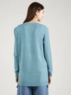 ONLY Vesten Gebreid Vest Lesly Dames Pastelblauw -ONLY Elegant winkel 83a6d2a848bfe64e4162cbadadf1c3ab