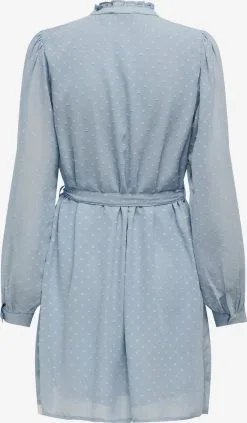 ONLY Mini Jurken Jurk MADONNA Dames Smoky Blue -ONLY Elegant winkel 83d44d66bd2d8675c25440c534775424