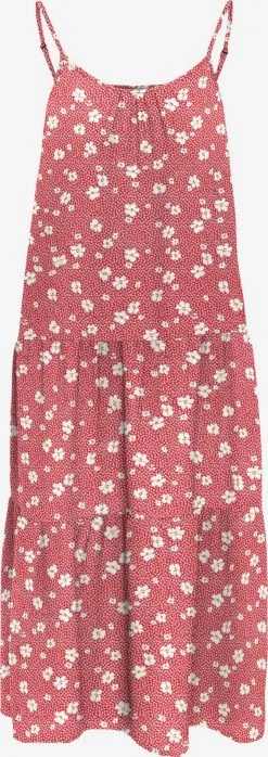ONLY Zomerjurken Zomerjurk Nova Dames Rood