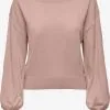 ONLY Fijngebreide Truien Trui Cozy Dames Oudroze
