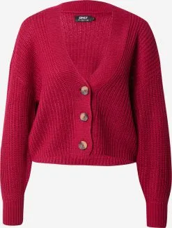 ONLY Vesten Gebreid Vest CAROL Dames Donkerrood