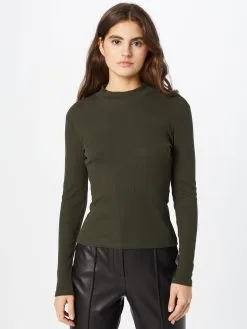 ONLY Longsleeves Shirt NESSA Dames Groen -ONLY Elegant winkel 85d240c1d92b24ddc0a72a1be709cfec