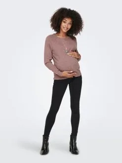 ONLY MATERNITY Fijngebreide Truien Trui Dames Sering -ONLY Elegant winkel 86d3f1f466c8efaa4f33ff98a55d2407