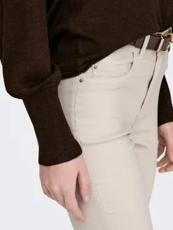 ONLY Fijngebreide Truien Trui MILA Dames Donkerbruin -ONLY Elegant winkel 86f7adf13d1e7ef6de3bff3ab00bd992