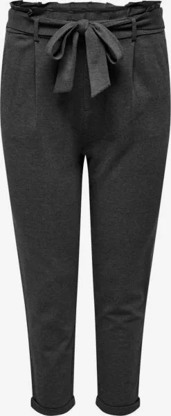 ONLY CARMAKOMA Pantalons Tapered Broek Dames Antraciet