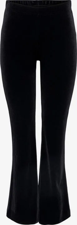 ONLY Pantalons Bootcut Broek Dames Zwart
