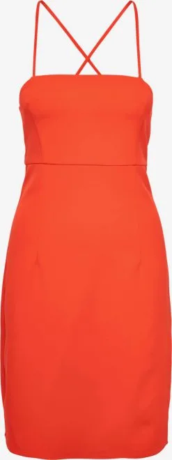 ONLY Cocktailjurken Cocktailjurk ABBA STRAP Dames Oranje