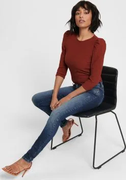 ONLY Jeans Skinny Jeans ONLSHAPE Dames Blauw / Donkerblauw -ONLY Elegant winkel 87d3768996d77601c09446123bb7050e