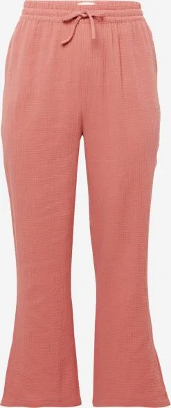 ONLY CARMAKOMA Pantalons Flared Broek Cartheis Dames Pink