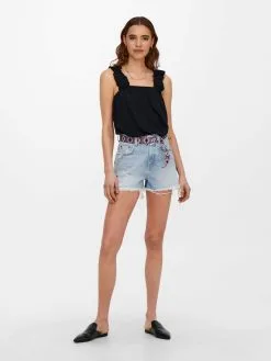 ONLY Denim Shorts Regular Jeans Robyn Dames Blauw -ONLY Elegant winkel 883898e827421e9e9bd4b9c8e1bdb66c