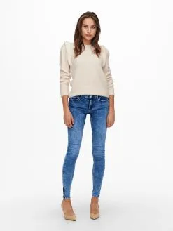 ONLY Fijngebreide Truien Trui Sunflower Dames Beige -ONLY Elegant winkel 8a4a8bd4c6958d99f778ec6b474f1749