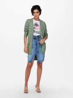 ONLY Vesten Gebreid Vest Lesly Dames Pastelgroen 9 ONLY Vesten Gebreid Vest Lesly Dames Pastelgroen -ONLY Elegant winkel 8a89f6a6cb499cbc1749df39f4ffca4c