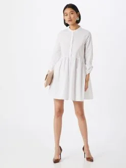 ONLY Blousejurken Blousejurk Ditte Dames Wit -ONLY Elegant winkel 8a9523432475019008a091fab18bf51b