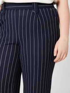 ONLY CARMAKOMA Bandplooibroeken Regular Bandplooibroek SANIA Dames Marine -ONLY Elegant winkel 8ad0038c2cf0425f5c4d3c80f45107ee