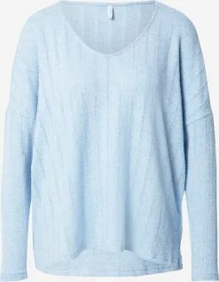 ONLY Fijngebreide Truien Trui KARLA Dames Lichtblauw