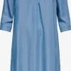 ONLY CARMAKOMA Mini Jurken Jurk Jemma Dames Smoky Blue