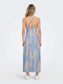 ONLY Zomerjurken Zomerjurk AYA MAYRA Dames Blauw -ONLY Elegant winkel 8c23b02fe0994a3c2b4541d90683da26