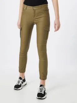 ONLY Cargobroeken Slimfit Cargobroek MISSOURI-NYA Dames Olijfgroen -ONLY Elegant winkel 8cdb409987d995a06b5826249236d823