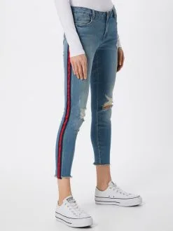 ONLY Jeans Skinny Jeans Carmen Dames Donkerblauw -ONLY Elegant winkel 8d4b5847ceaad66eff3dd8b69340604a