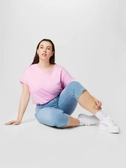 ONLY CARMAKOMA Denim Shorts Slimfit Jeans Sally Dames Blauw -ONLY Elegant winkel 8de32a47fc83a4184ab49b88660e2222