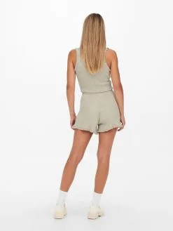 ONLY Shorts Regular Broek Lina Dames Beige -ONLY Elegant winkel 8e30cab5491d643a26b9d8a49c524098